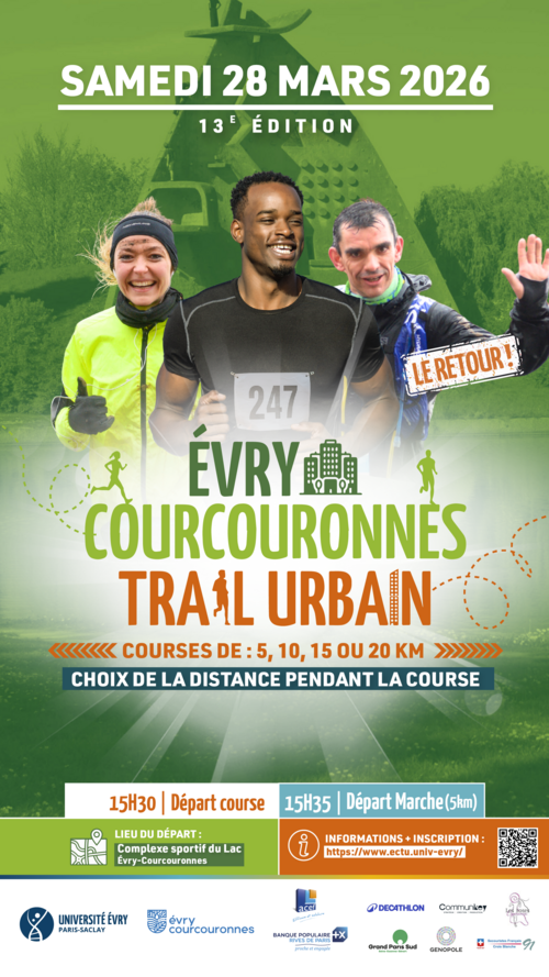 Évry-Courcouronnes Trail Urbain, le grand retour !